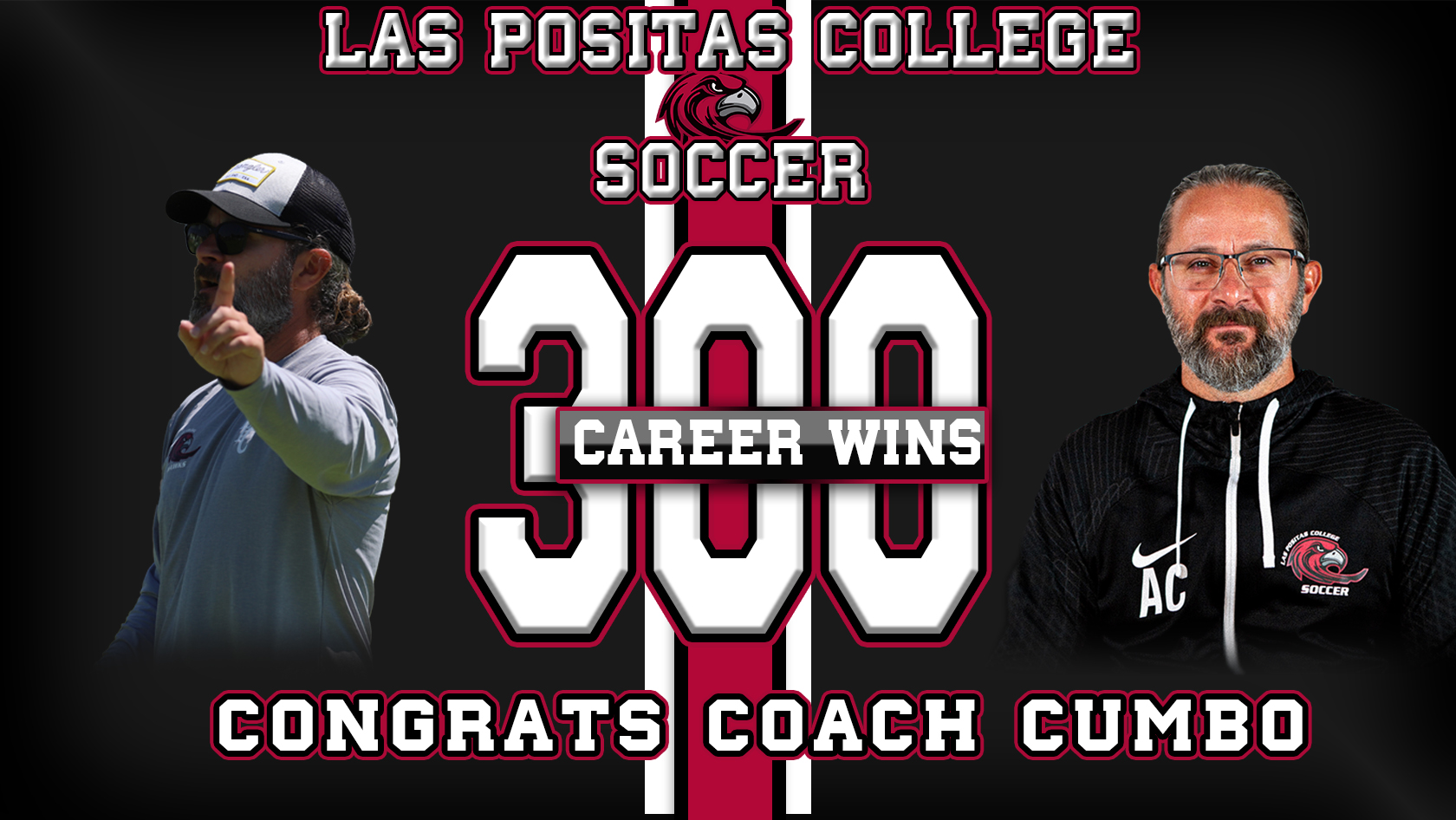 Congrats Coach Cumbo, 300 wins